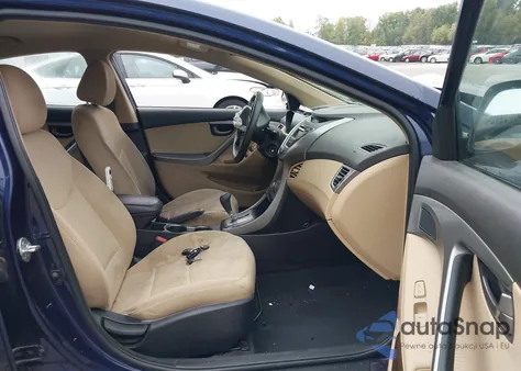 2013 Hyundai Elantra Gls из США, поврежденный, VIN 5NPDH4AE5DH185926